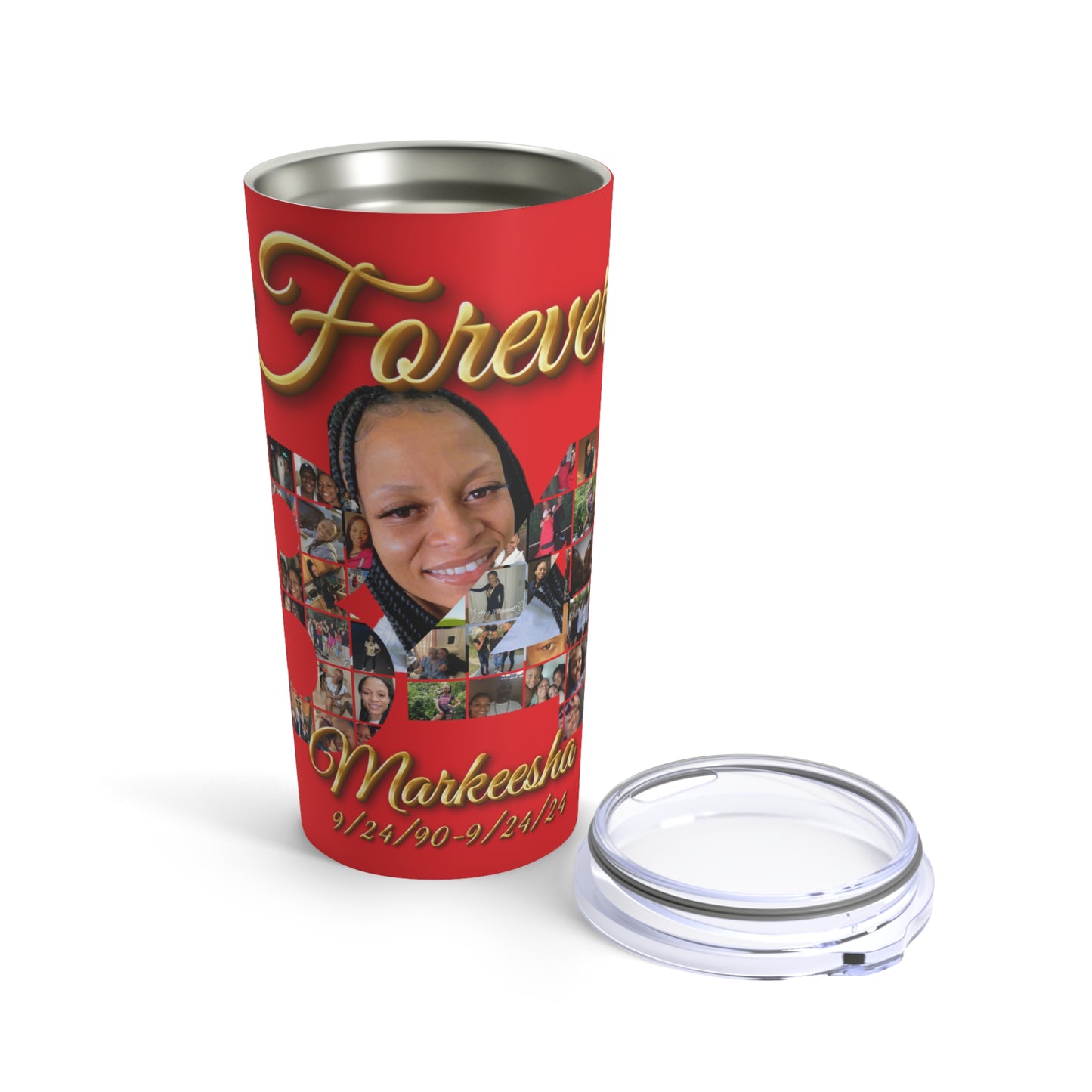Personalized Forever 34 Tumbler