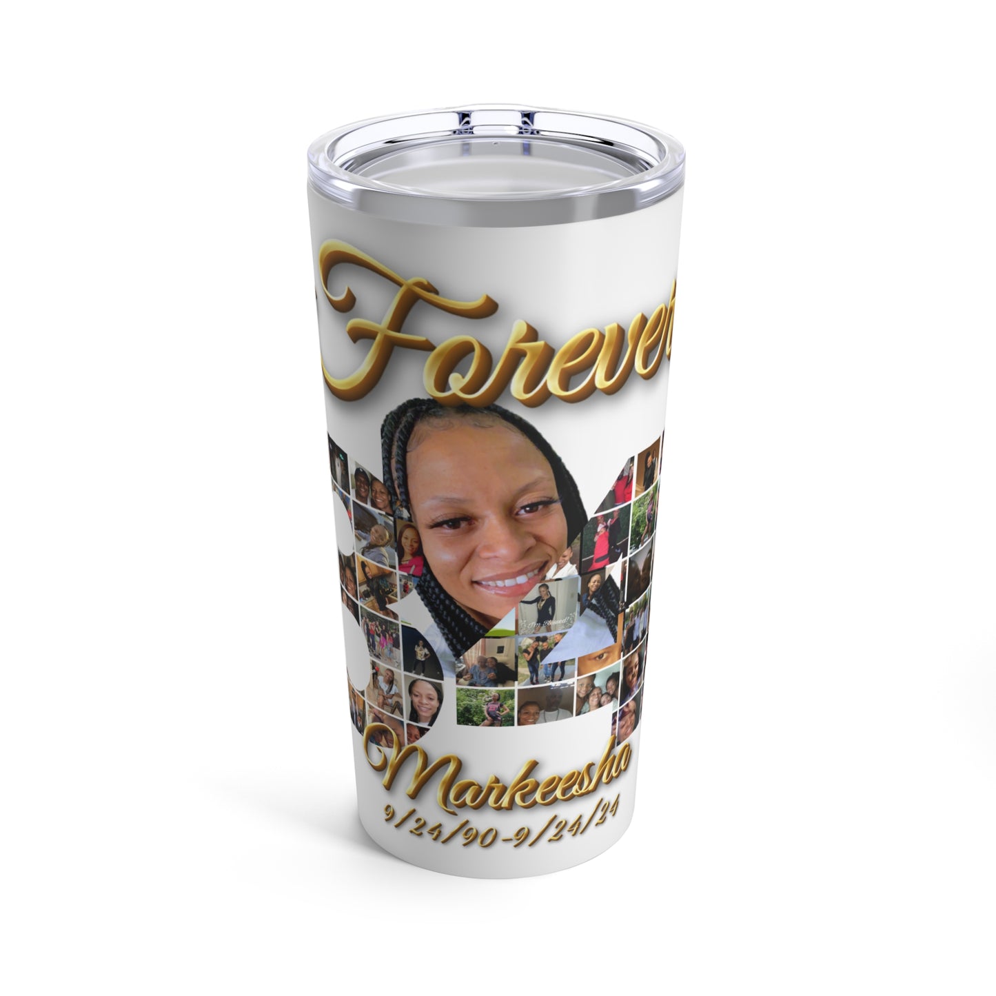 Personalized Forever 34 Tumbler