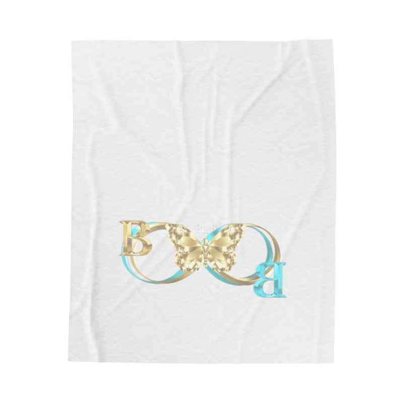 Personalized Velveteen Plush Blanket All Over Prints