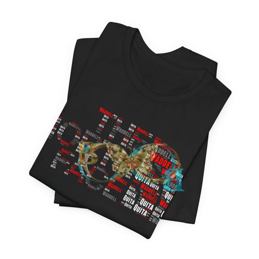 The Face Of Her Two Personalized Black / Xl T-Shirt