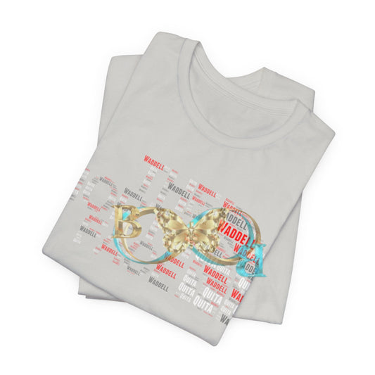 The Face Of Her Two Personalized Silver / Xl T-Shirt